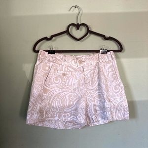 Banana Republic Martin Fit Paisley Shorts Size 4